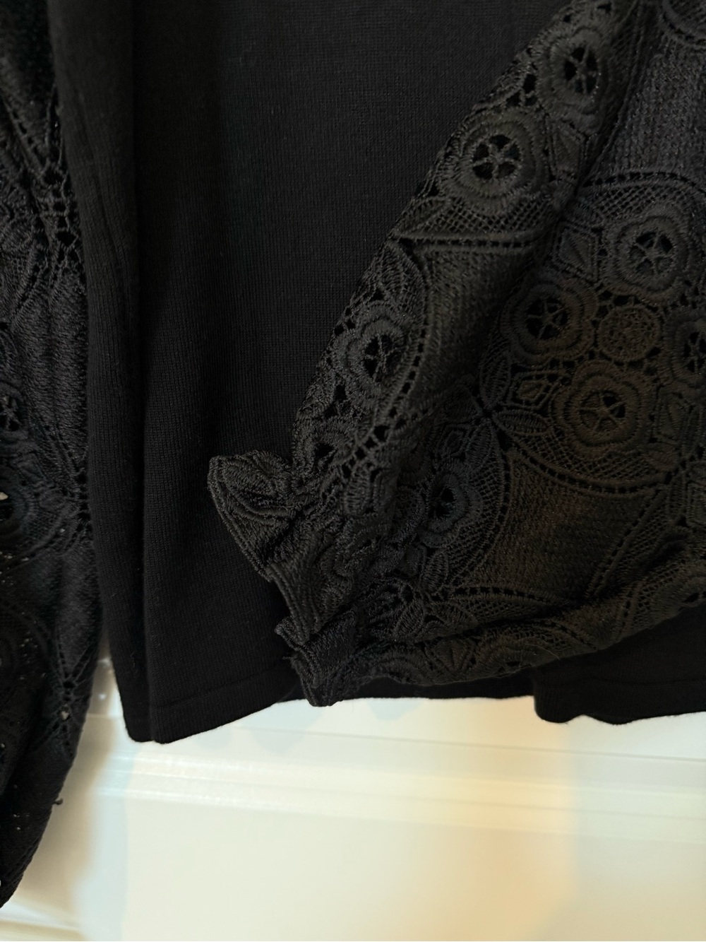 Adrianna Papell Black Women's Sweater - Picture 4 of 4